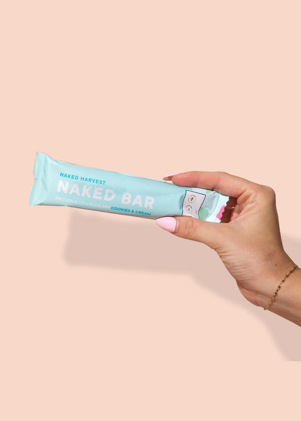 Thanh bánh quy &amp; kem Naked Harvest Naked Bars - Gói 12 chiếc 