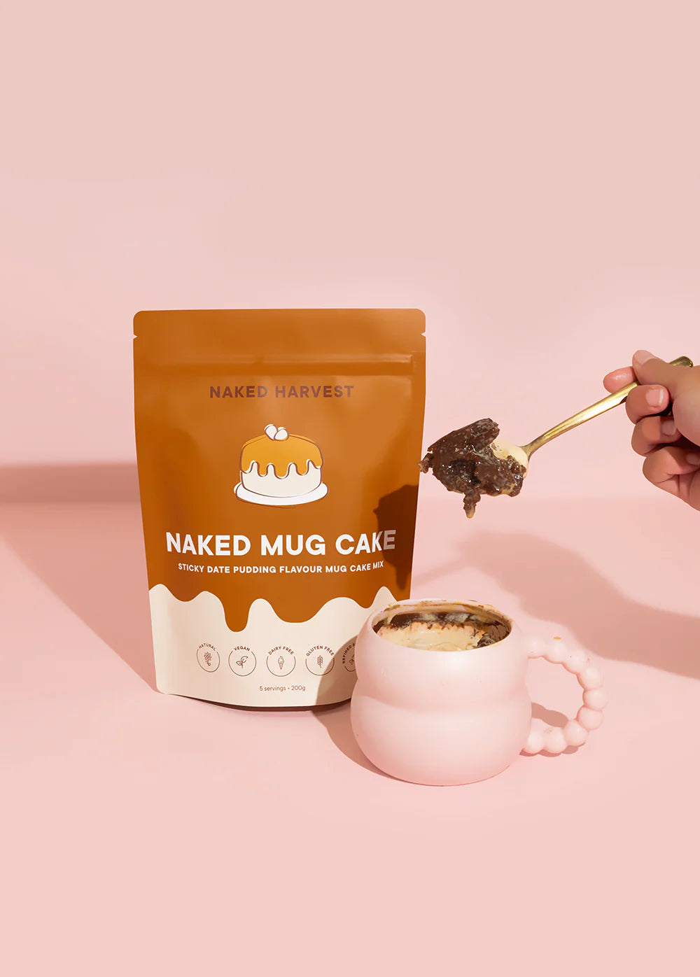 Bánh cốc chà là Naked Harvest Sticky 