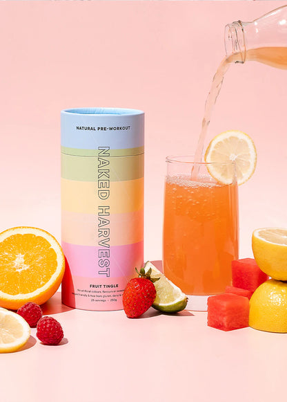 Naked Harvest Fruit Tingle Natural Pre-workout