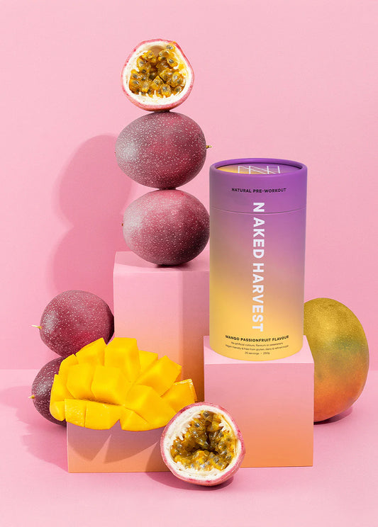 Naked Harvest Mango Passionfruit Natural Pre-Workout