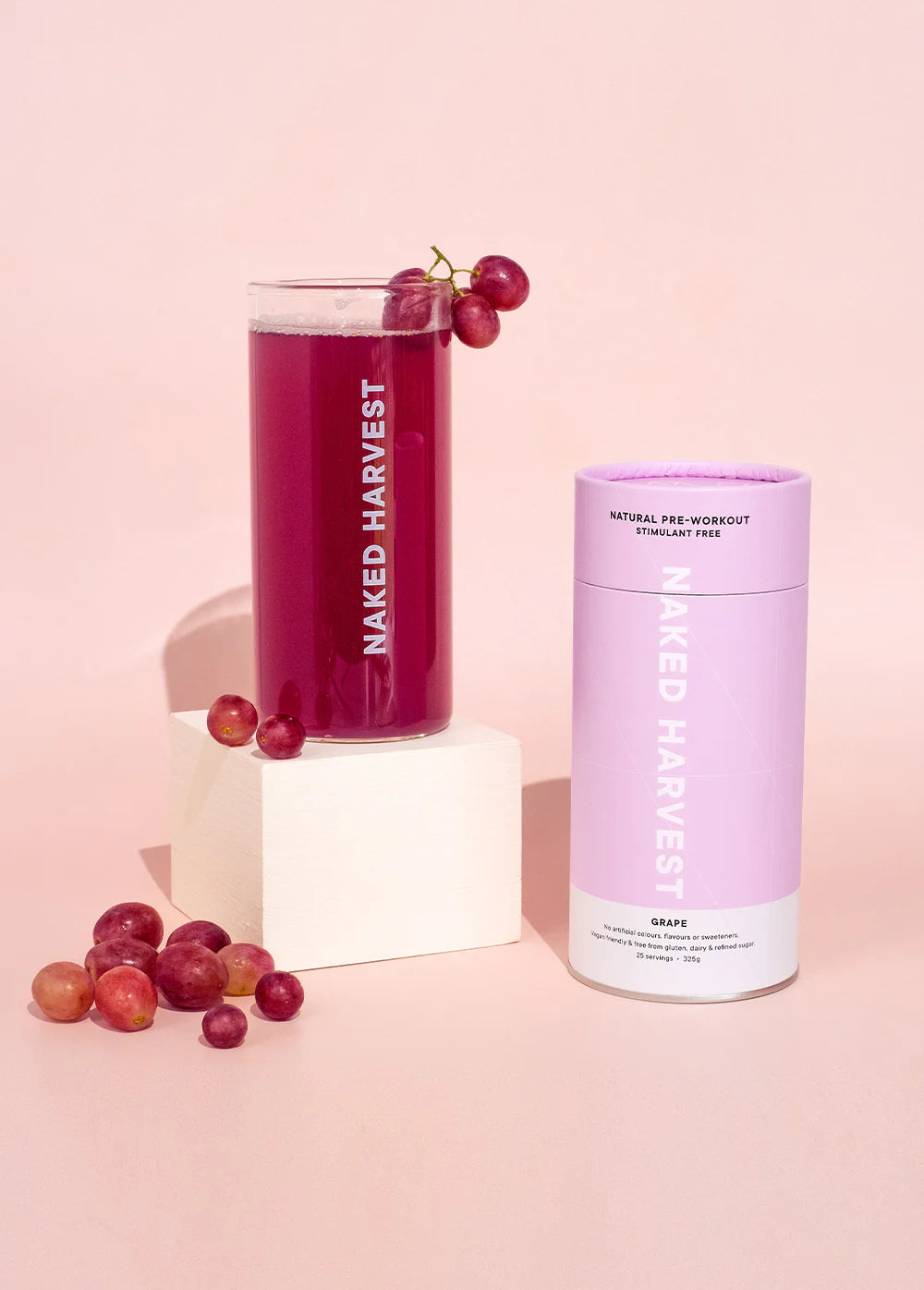 Naked Harvest Juicy Grape Stim-Free Pre-workout