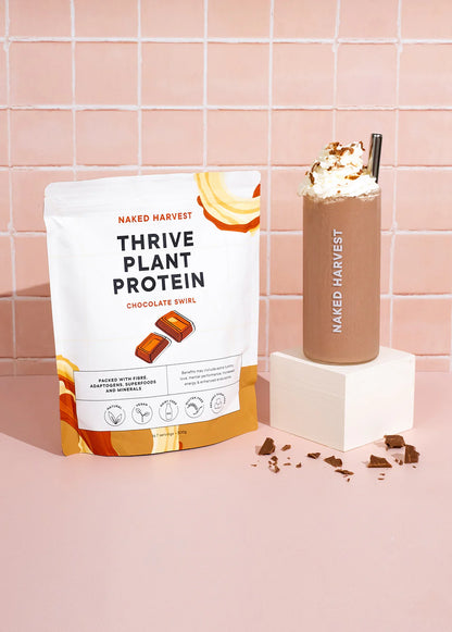 Protein thực vật Naked Harvest Chocolate Swirl 