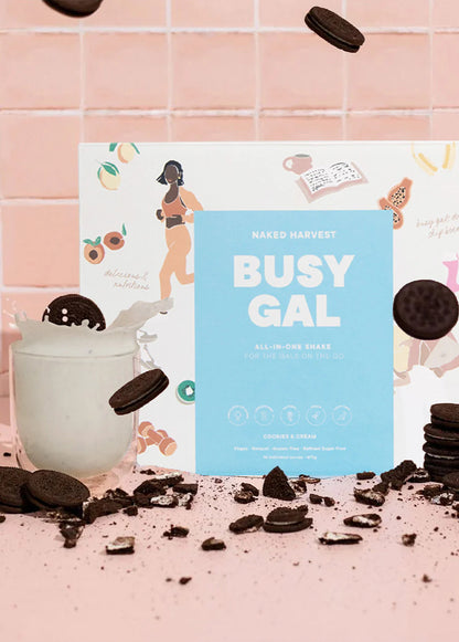 Naked Harvest Cookies & Cream Busy Gal All-in-one Shake