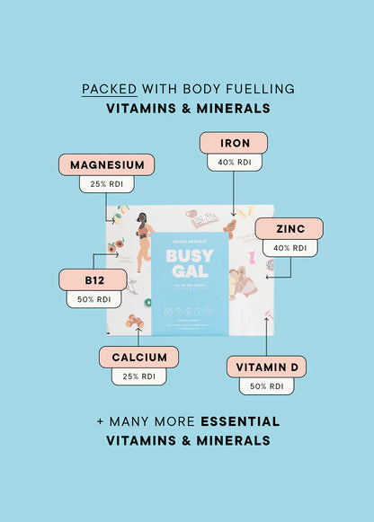 Naked Harvest Cookies & Cream Busy Gal All-in-one Shake
