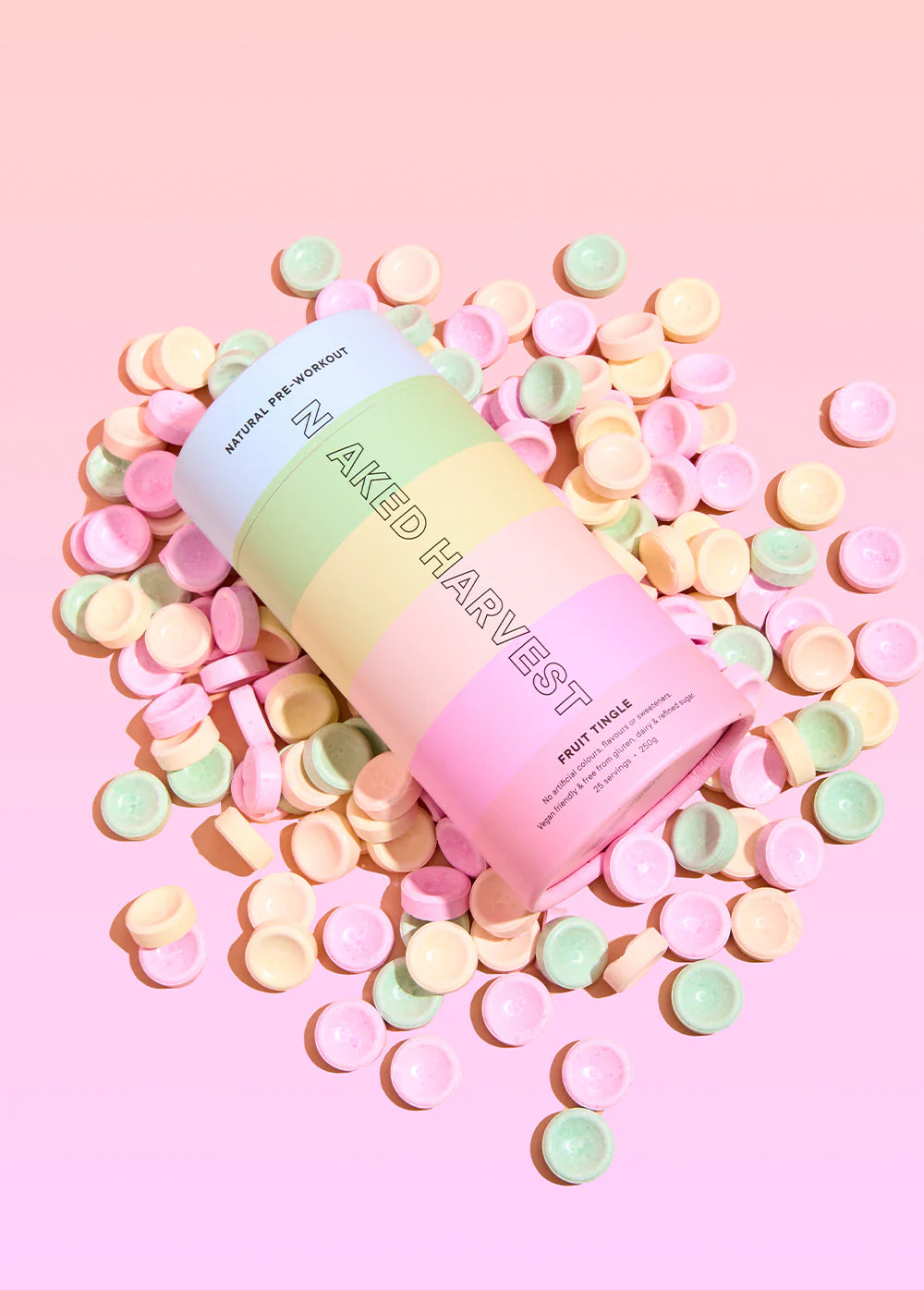 Naked Harvest Fruit Tingle Natural Pre-workout