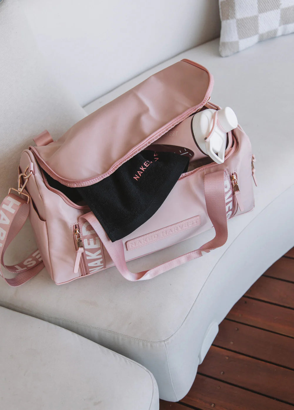 Naked Harvest Daily Essentials Gym Bag - Pink