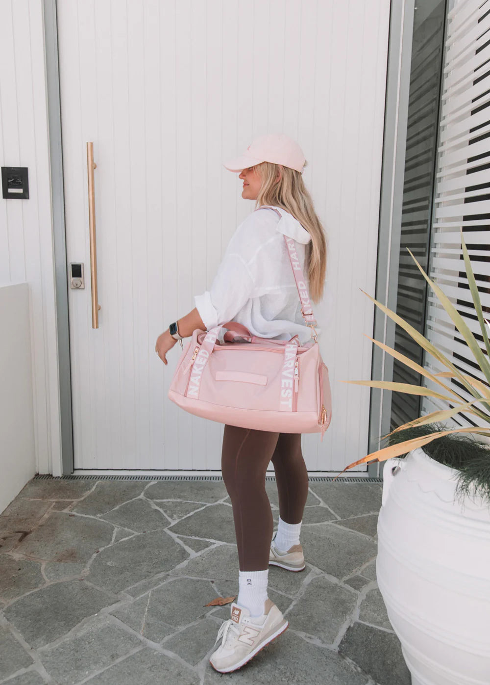 Naked Harvest Daily Essentials Gym Bag - Pink