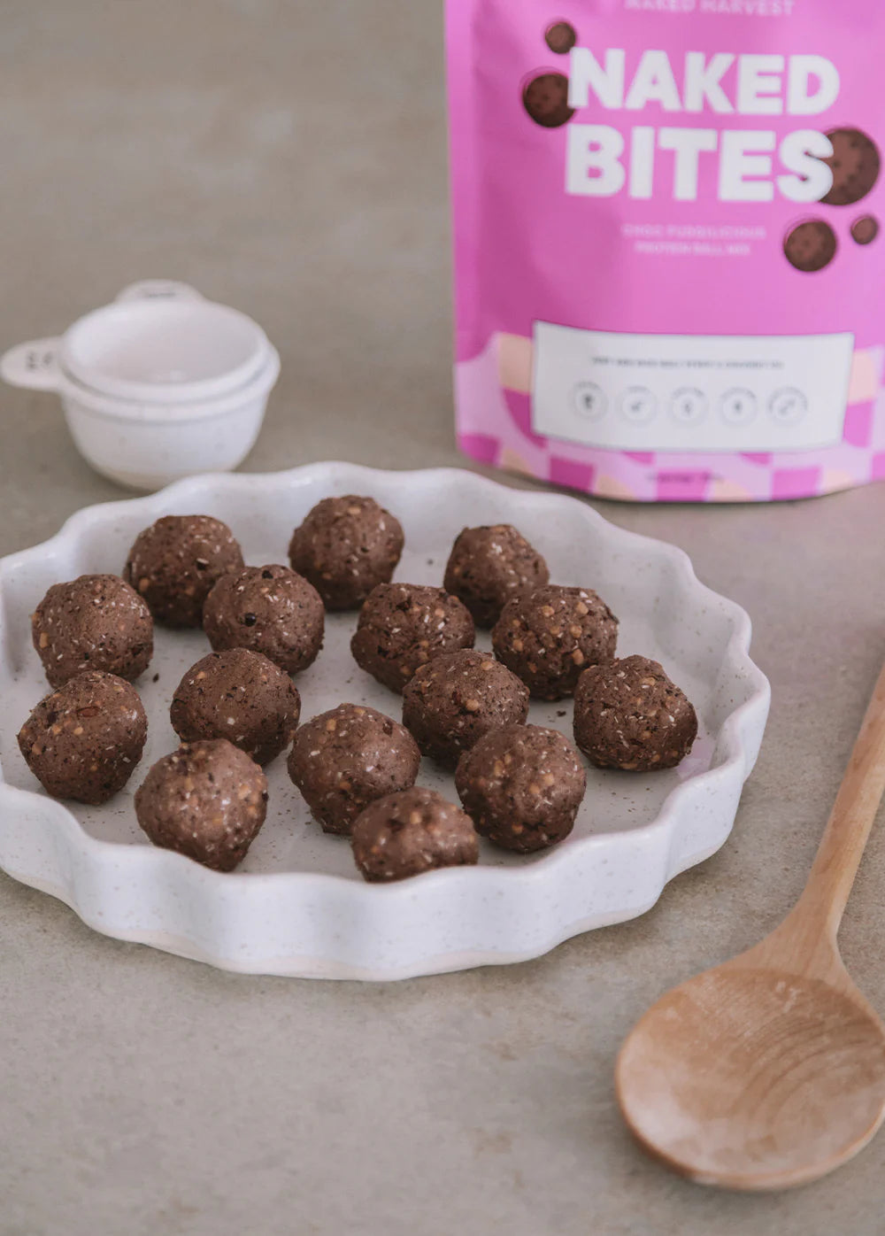 Naked Harvest Naked Bites Choc Fudgilicious 
