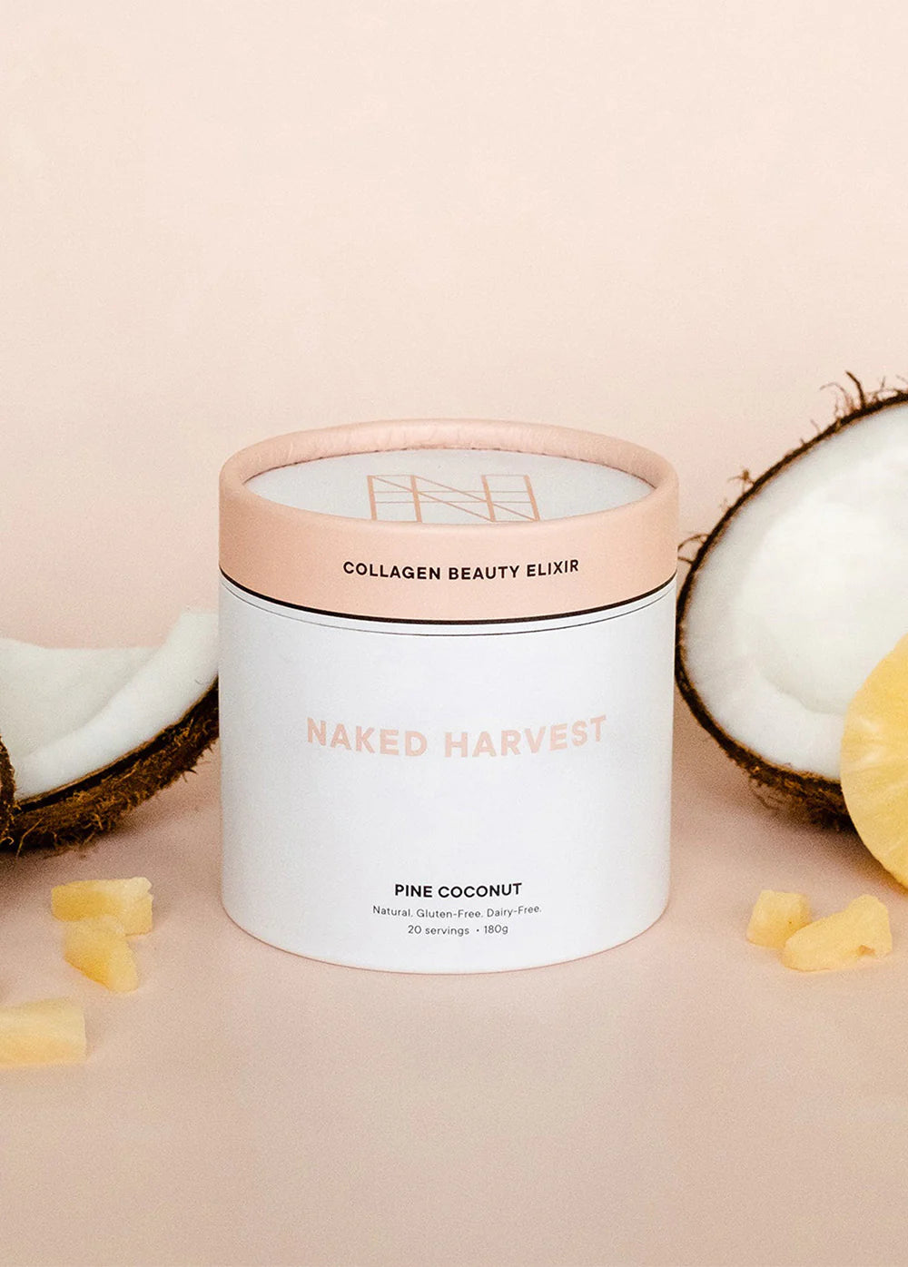 Naked Harvest Pine Coconut Bovine Collagen