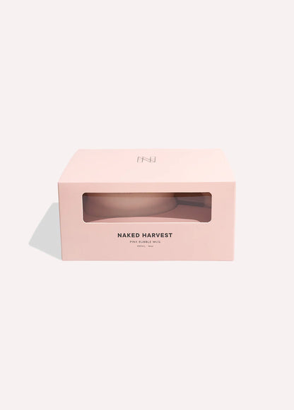 Naked Harvest Pink Bubble Mug
