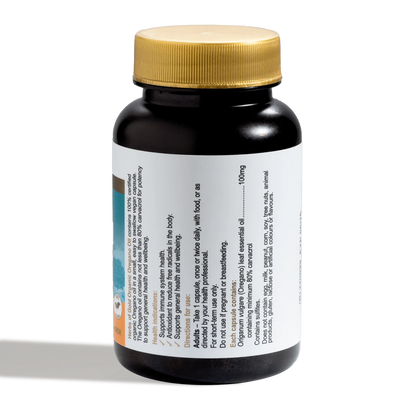 Herbs of Gold 有机牛至油 60 粒胶囊