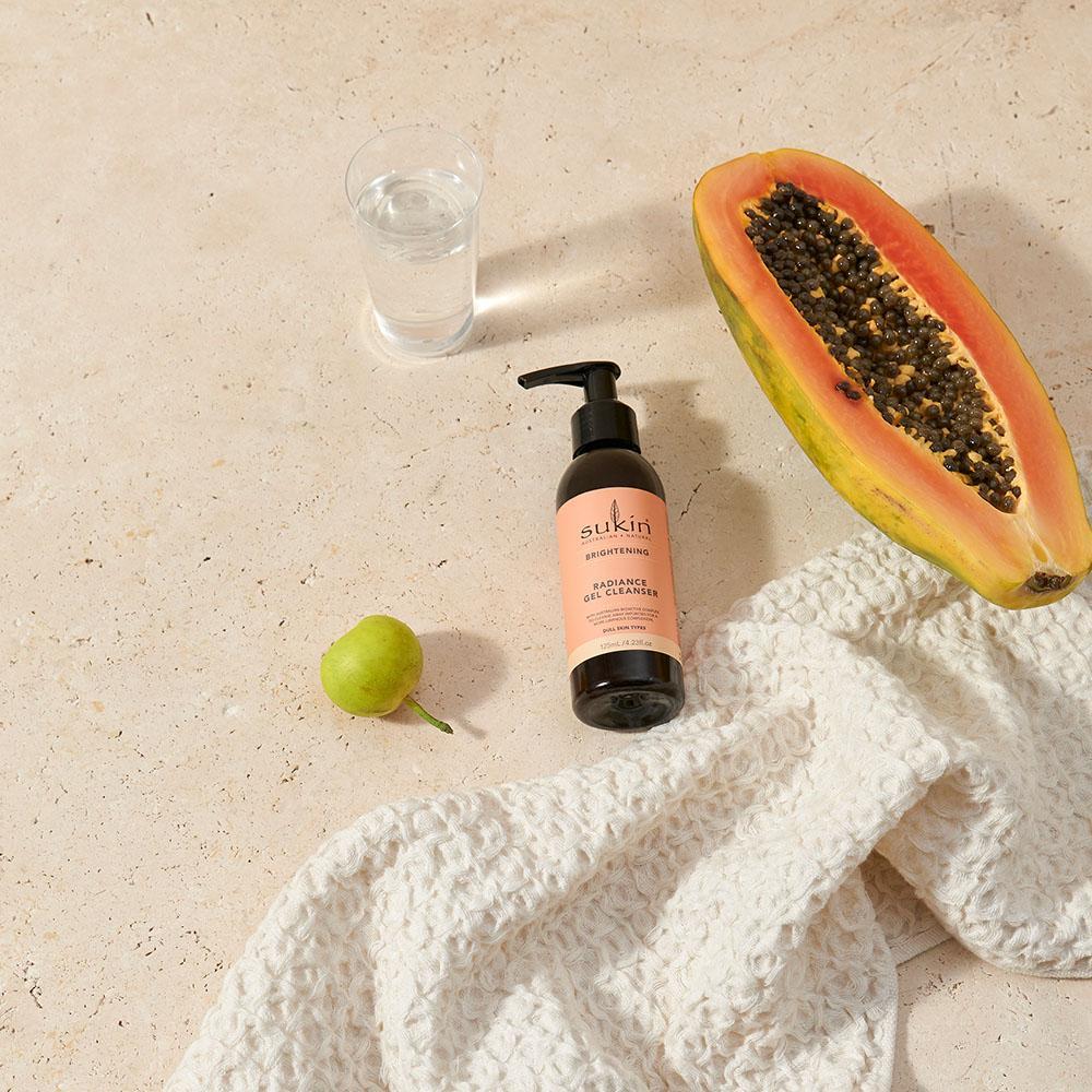 Sukin Brightening Radiance Gel Cleanser Pump 125ml