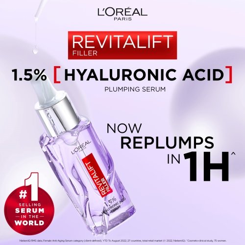 L'Oreal Paris Plumping Hyaluronic Acid Face Mask and Serum Bon Bon Duo
