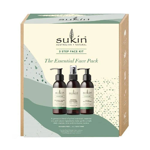 Sukin Signature Essential 3 Step Face Gift Set