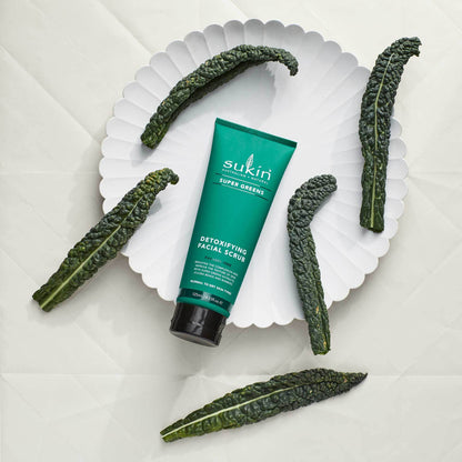 Sukin Super Greens Detoxifying Facial Scrub 125ml