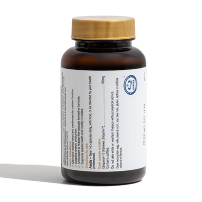 Herbs of Gold Ubiquinol 150mg 60 Capsules