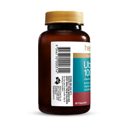 Herbs of Gold Ubiquinol 100mg 60 Capsules