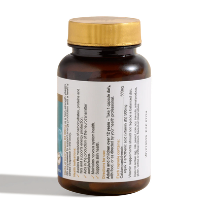 Herbs of Gold Vitamin B5 500mg 60 Capsules
