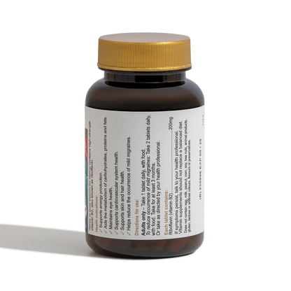 Herbs of Gold Vitamin B2 200mg 60 Tablets