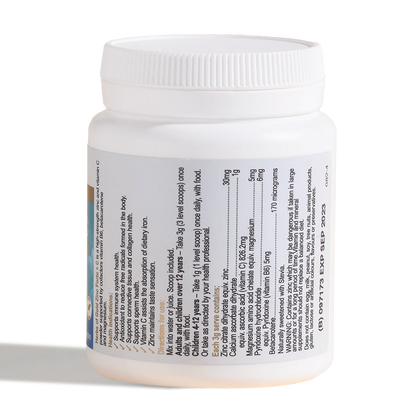 Herbs of Gold Zinc Forte + C 100g Oral Powder