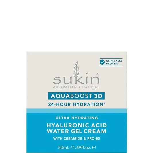 Sukin Aquaboost 3D Hyaluronic Acid Water Gel Cream 50ml