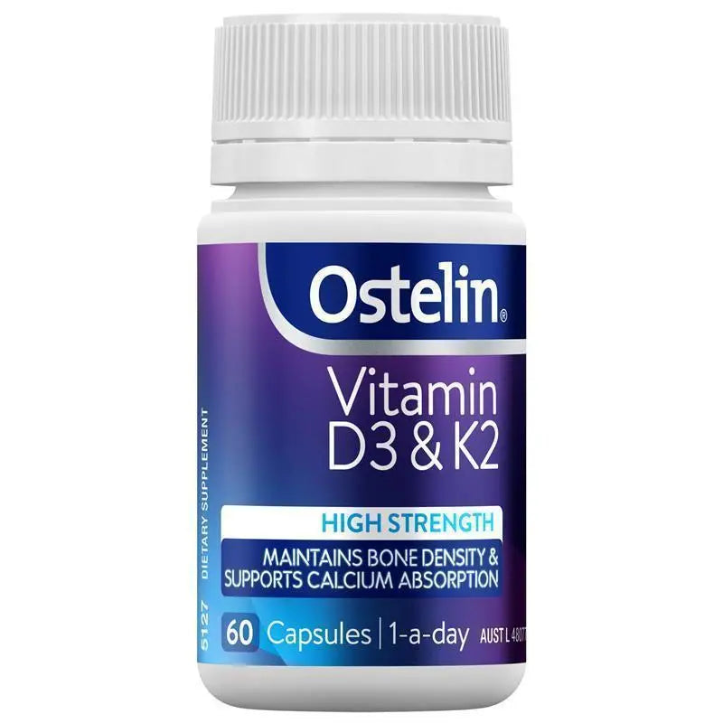 Ostelin Vitamin D3 & K2 60 Tablets