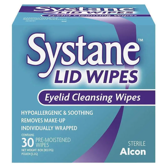 Systane 眼睑湿巾 30 片装