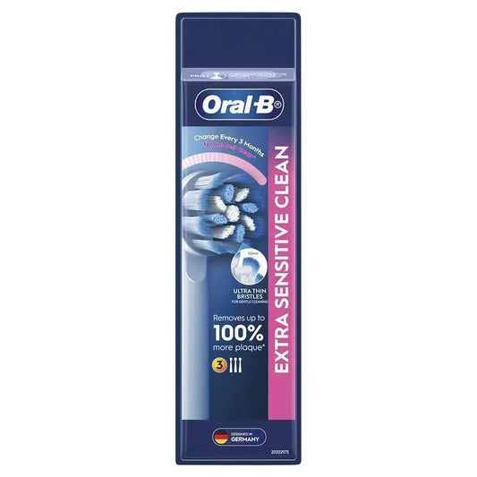 Oral B Power Toothbrush Extra Sensitive Refills 3 Pack