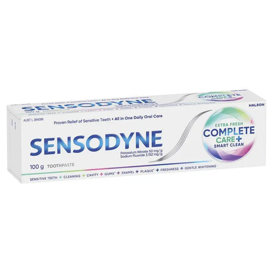 Sensodyne Toothpaste Complete Care + Smart Clean Extra Fresh 100g