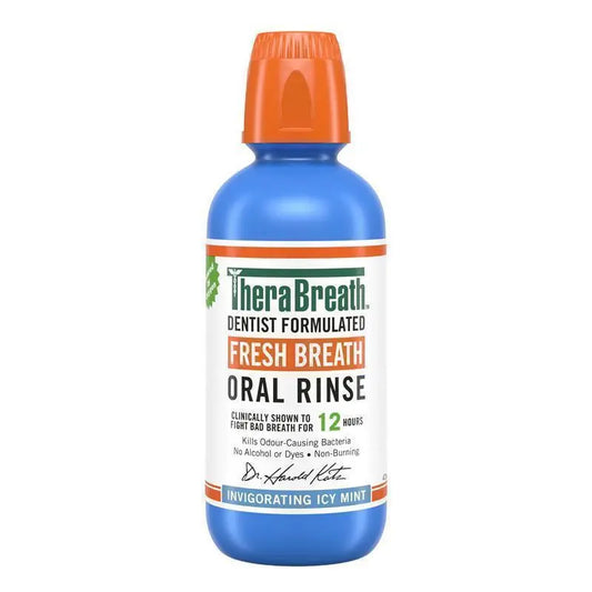 Therabreath Icy Mint Oral Rinse 473ml