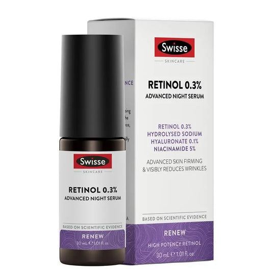 Swisse Skincare Retinol 0.3% Advanced Night Serum 30ml