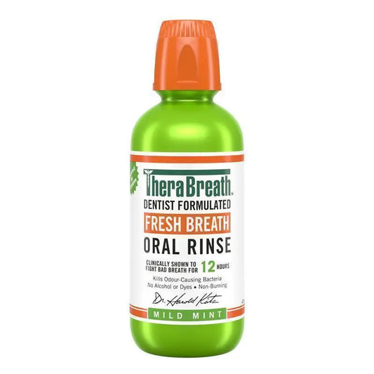 Therabreath Mild Mint Oral Rinse 473ml