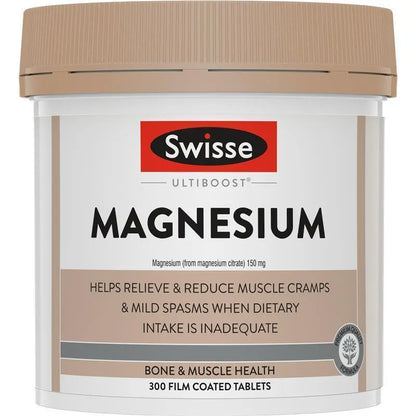 Swisse 镁片 300 片 独家规格