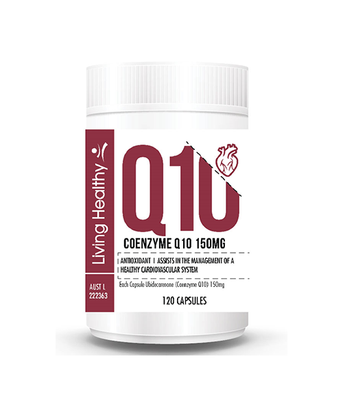 Living Healthy CoQ10 150毫克，120粒软胶囊