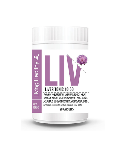 Living Healthy 护肝胶囊 10.5 克，120 粒软胶囊