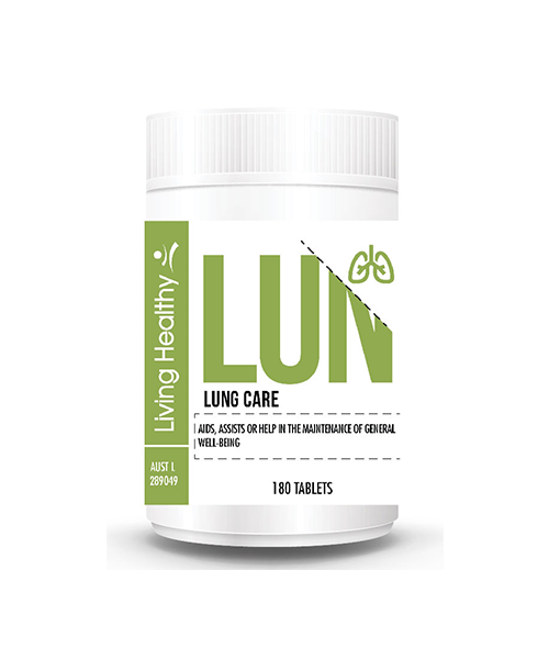 Living Healthy 肺部护理，180 片