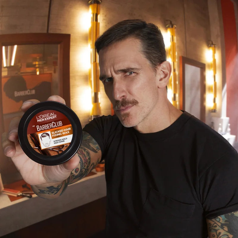 Sáp vuốt tóc L'Oreal Men Expert Barber Club Fixing Wax 75ml 