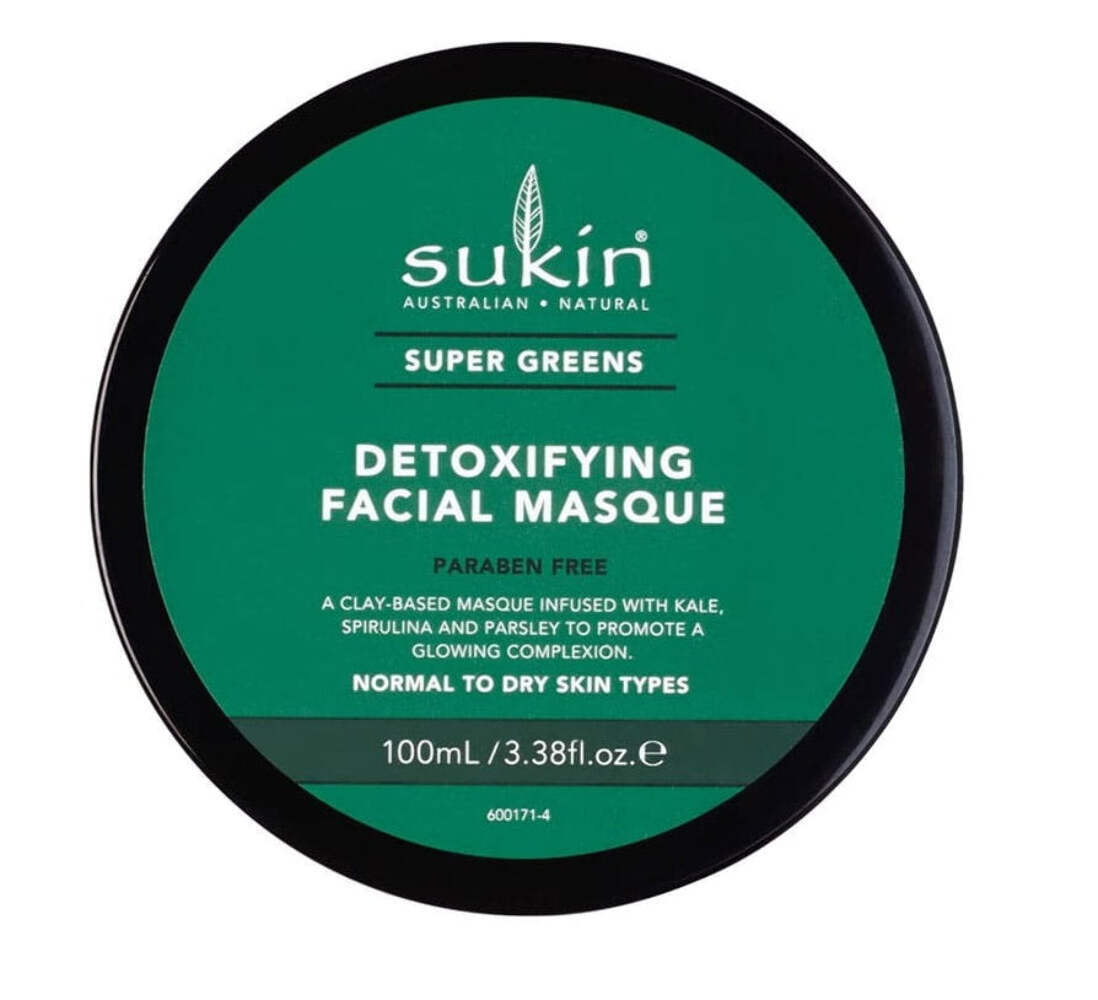 Mặt nạ thải độc Sukin Super Greens 100ml 
