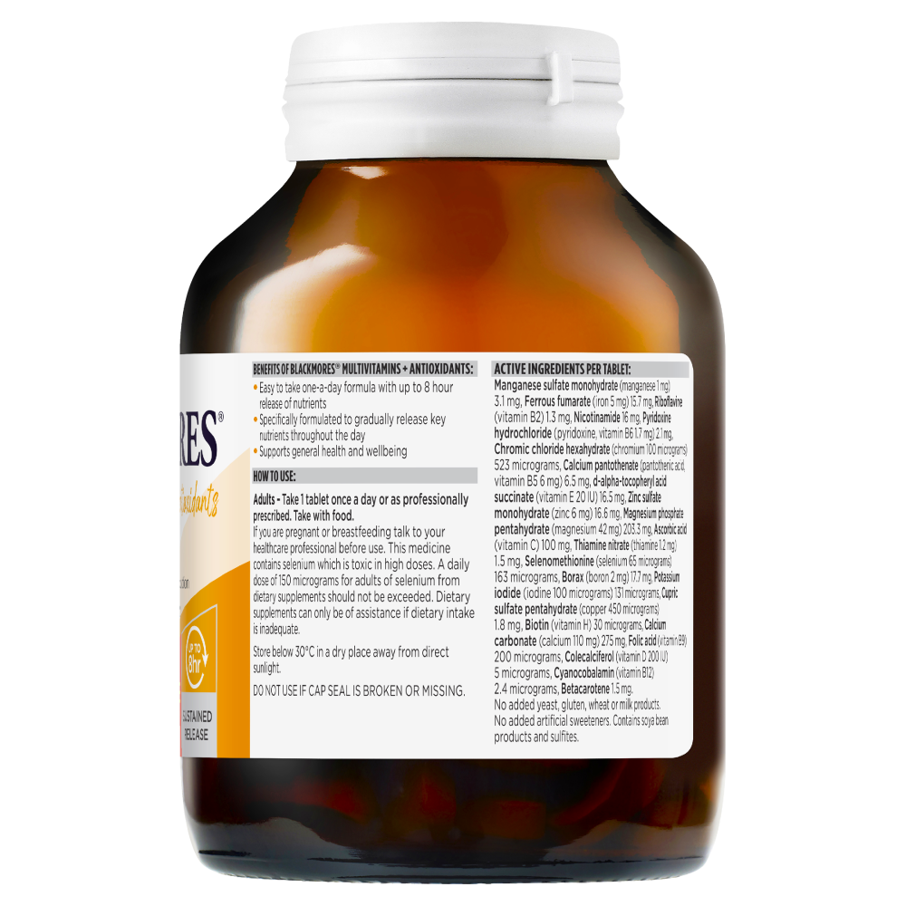 Blackmores Sustained Release Multi + Antioxidants 180 Viên 